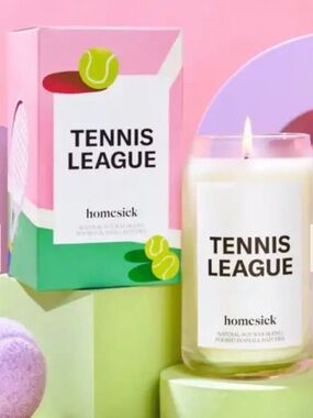 Homesick Tennis League Scented Candle